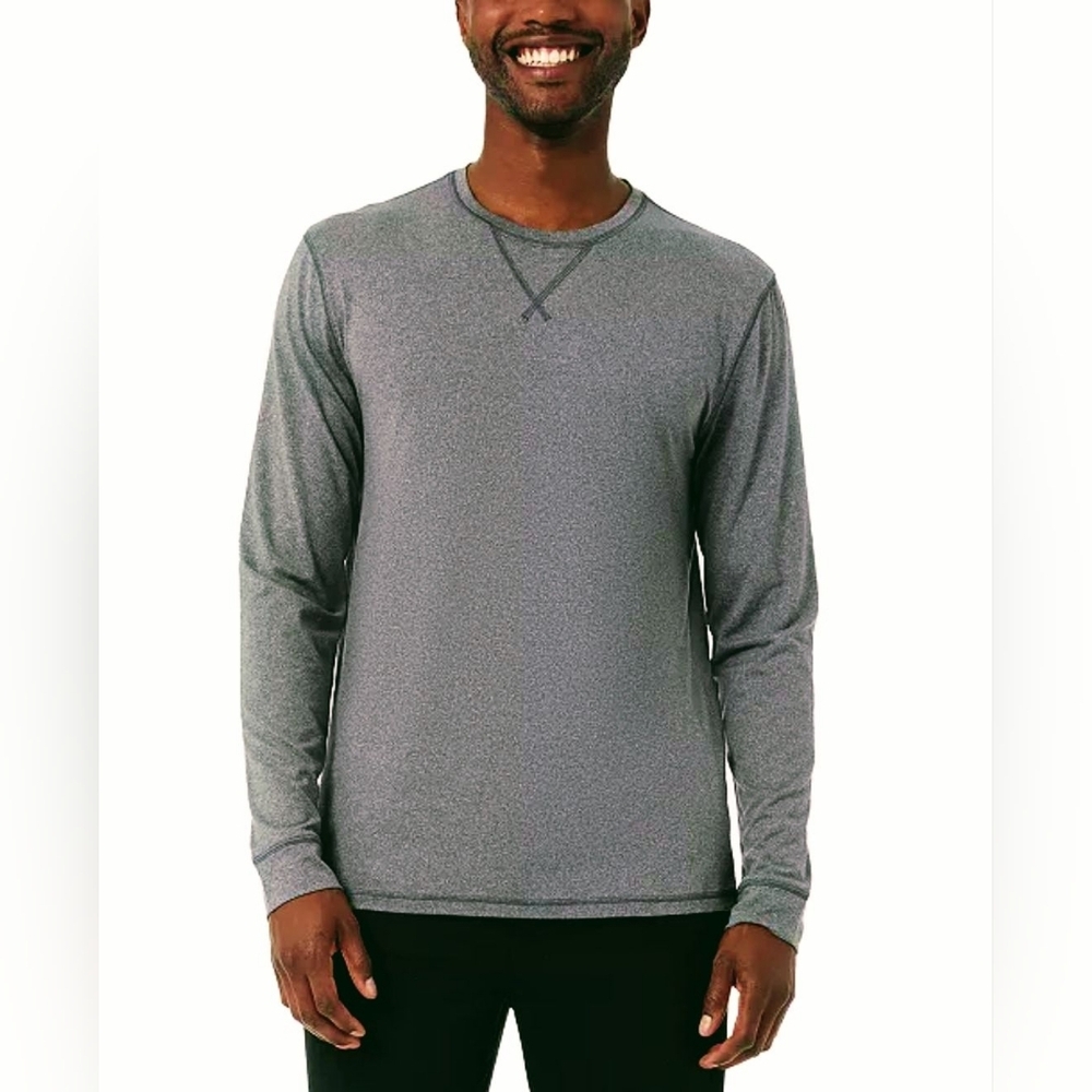 32 Degrees Cool Medium Mens Long Sleeve Sleep Top NWT